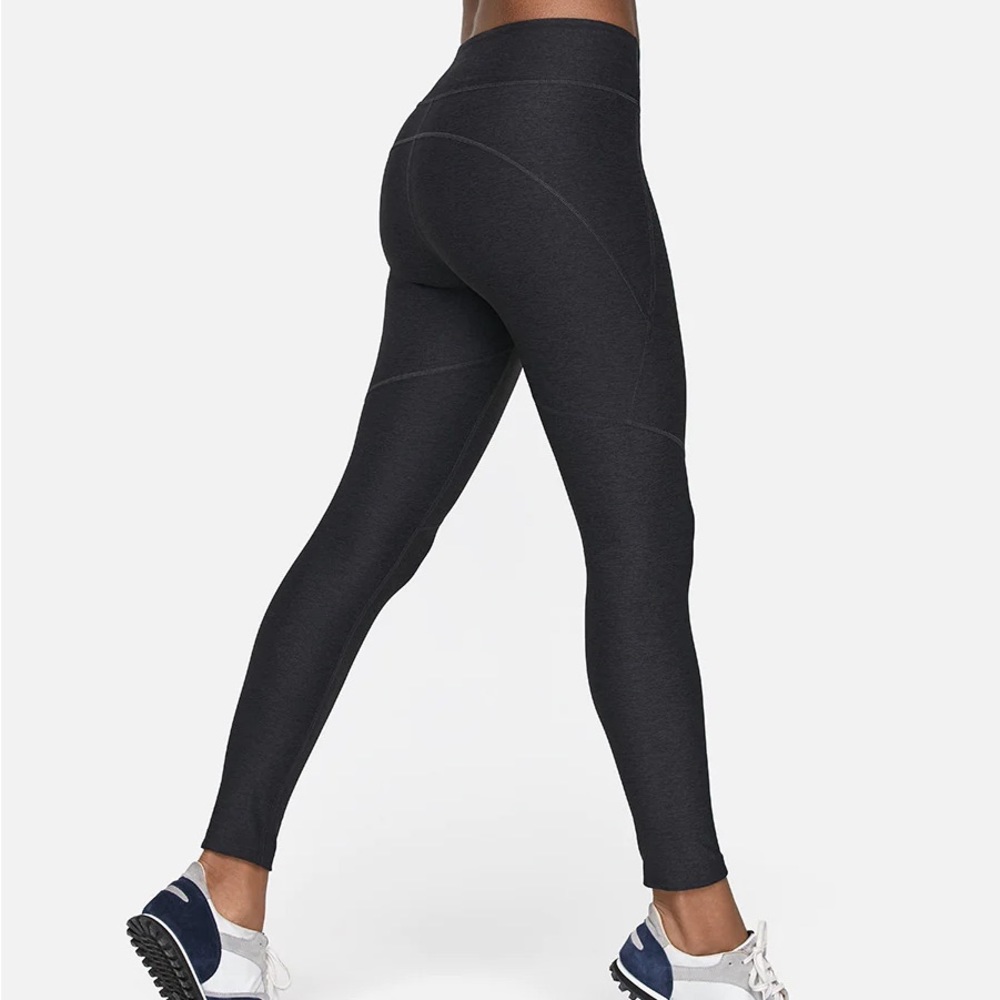 Outdoor Voices Warmup 7/8 Legging Midweight Gym Activewear Tight Dark Gray